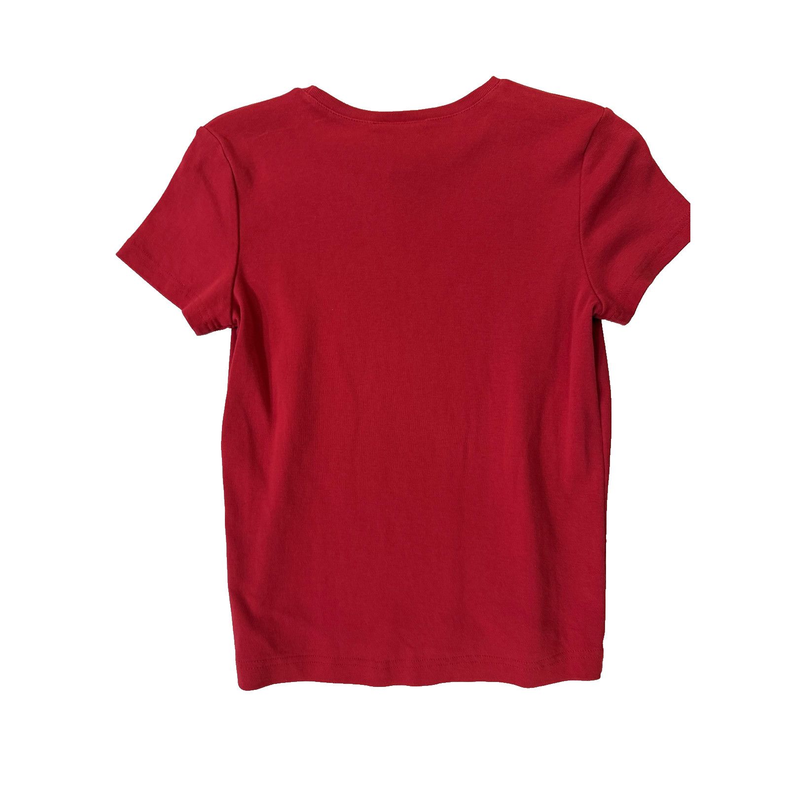 Ann Taylor Vintage Ann Taylor Tee Womens S Red Rose 100% Cotton USA Size S / US 4 / IT 40 - 6 Thumbnail