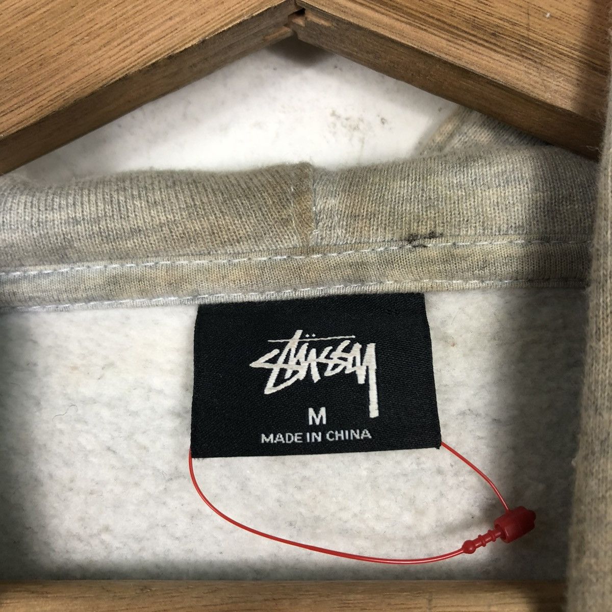 Stussy 🔥VINTAGE HOODIE STUSSY BIG LOGO ACID WASH DISTRESSED DESIGN Size US M / EU 48-50 / 2 - 17 Thumbnail