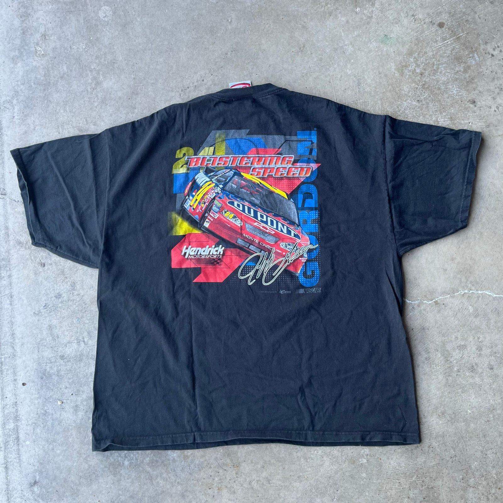 Vintage VINTAGE 90S 00S JEFF GORDON NASCAR GRAPHIC SHIRT 2XL BLACK Size US XXL / EU 58 / 5 - 3 Thumbnail