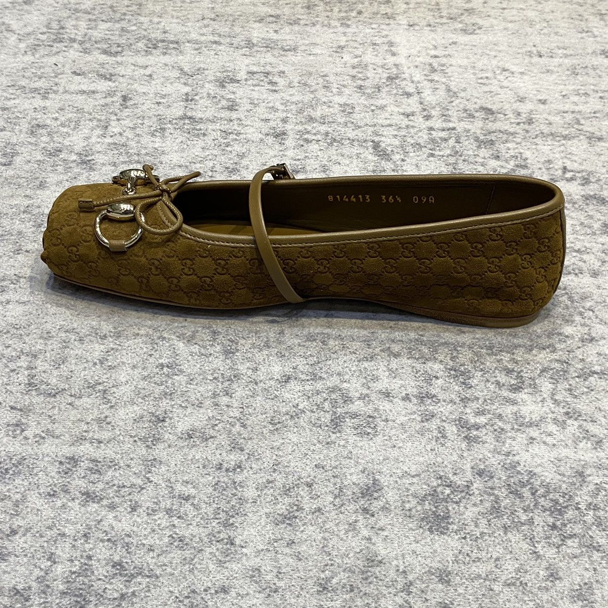 Gucci GUCCI Women's Gucci Horsebit Ballet Flat Size US 6.5 / IT 36.5 - 18 Thumbnail