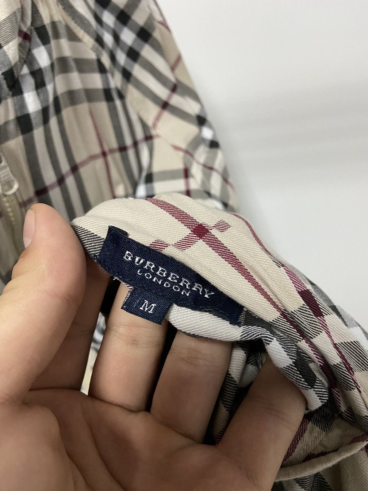 Burberry × Vintage Burberry reversible Jacket double side nova check Size M / US 6-8 / IT 42-44 - 6 Thumbnail