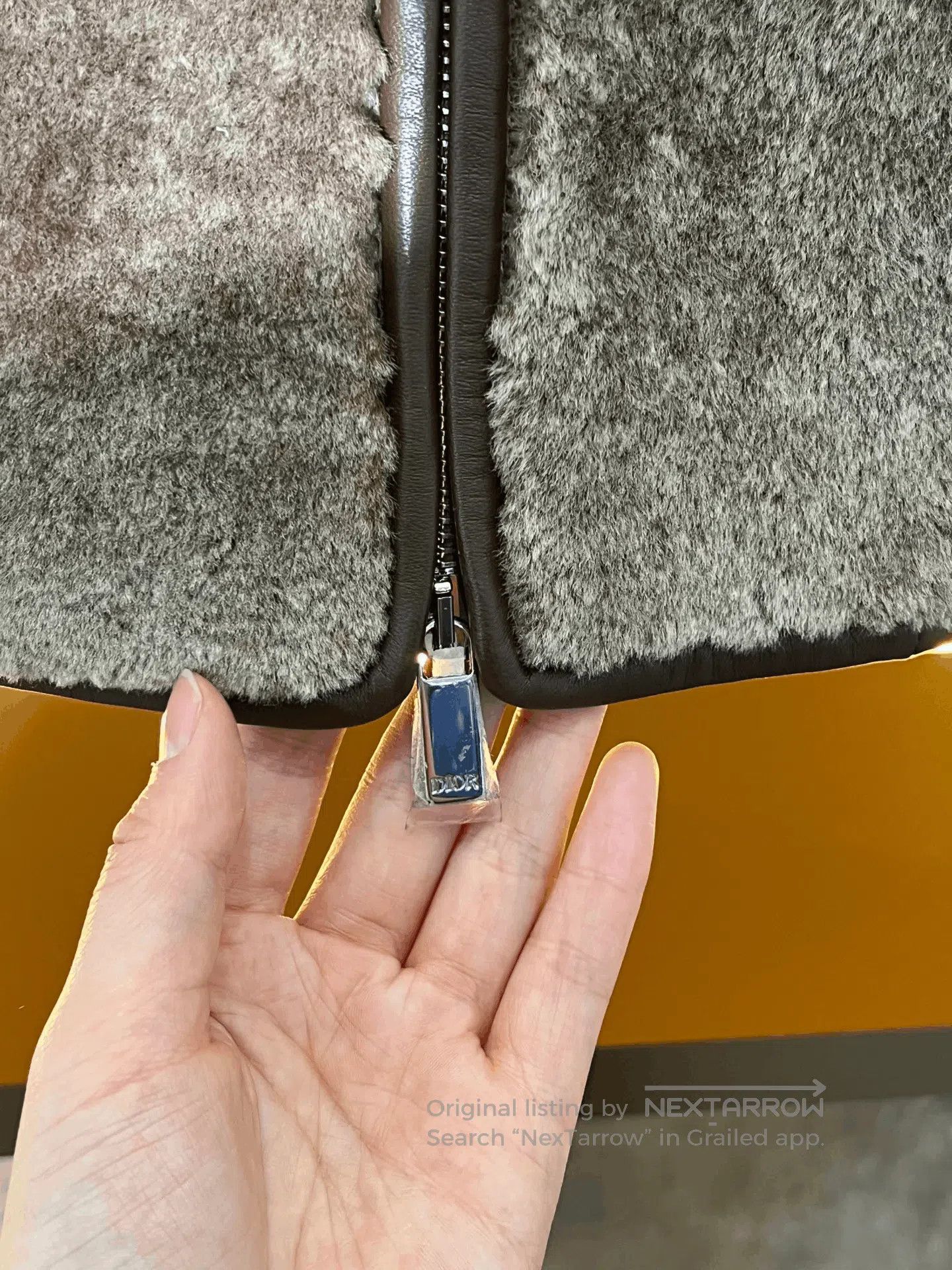 Dior Dior Top Fur Leather Coat. Size US S / EU 44-46 / 1 - 3 Thumbnail