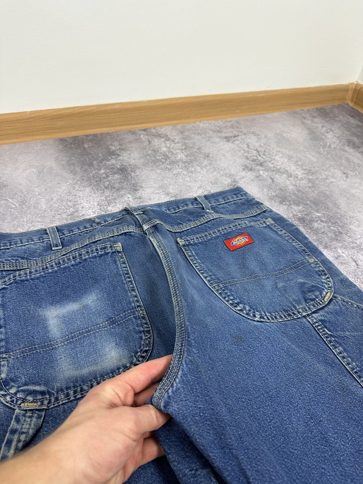 Dickies Vintage 90s Dickies Lined Carpenter USA Cargo Work Pants Size US 36 / EU 52 - 8 Thumbnail