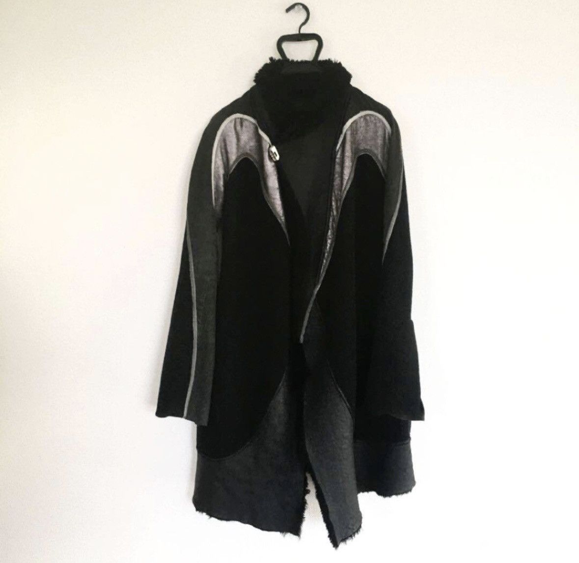 image of Rick Owens Fall 2008 Coat in Black, Women's (Size XS)