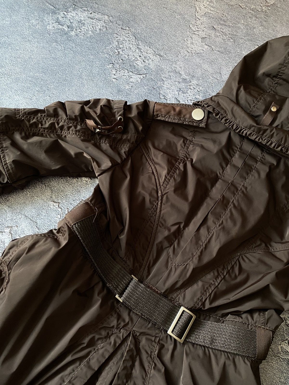 Marithe + Francois Girbaud Marithe Francois Girbaud Archive Bandage Nylon Jacket Coat Size M / US 6-8 / IT 42-44 - 7 Thumbnail