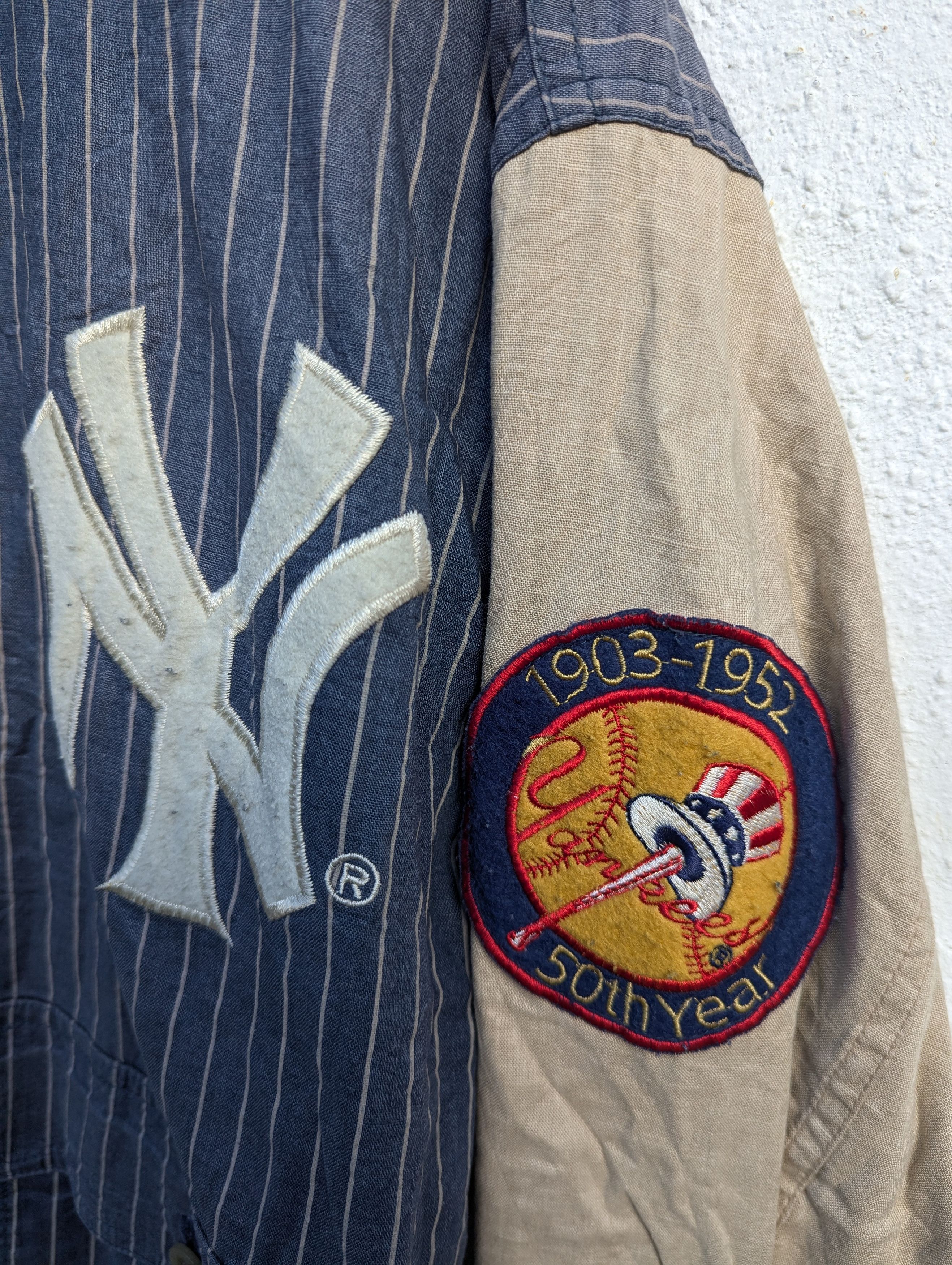 Cooperstown Collection NY STARTER COOPERSTOWN COLLECTION BASEBALL SWEATER Size US M / EU 48-50 / 2 - 5 Thumbnail