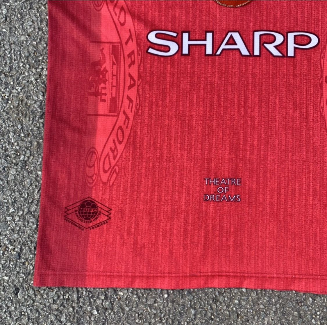 Other Thrashed Manchester United Bootleg Jersey Size US L / EU 52-54 / 3 - 3 Thumbnail