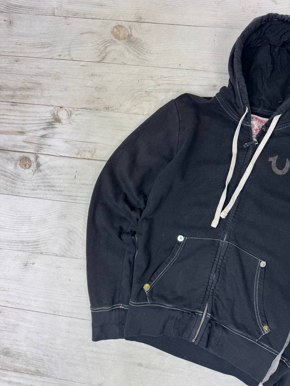 Other Vintage True Religion Big Logo Hoodie Zip Up Japan Size US S / EU 44-46 / 1 - 7 Thumbnail