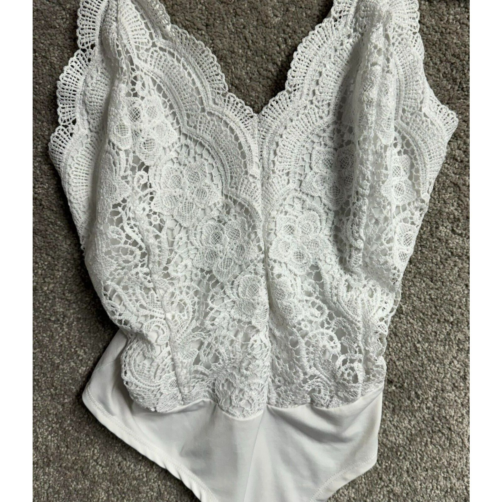 Other Rue21 Bodysuit M Lace Cottagecore Feminine Dainty Romantic Size M / US 6-8 / IT 42-44 - 2 Thumbnail