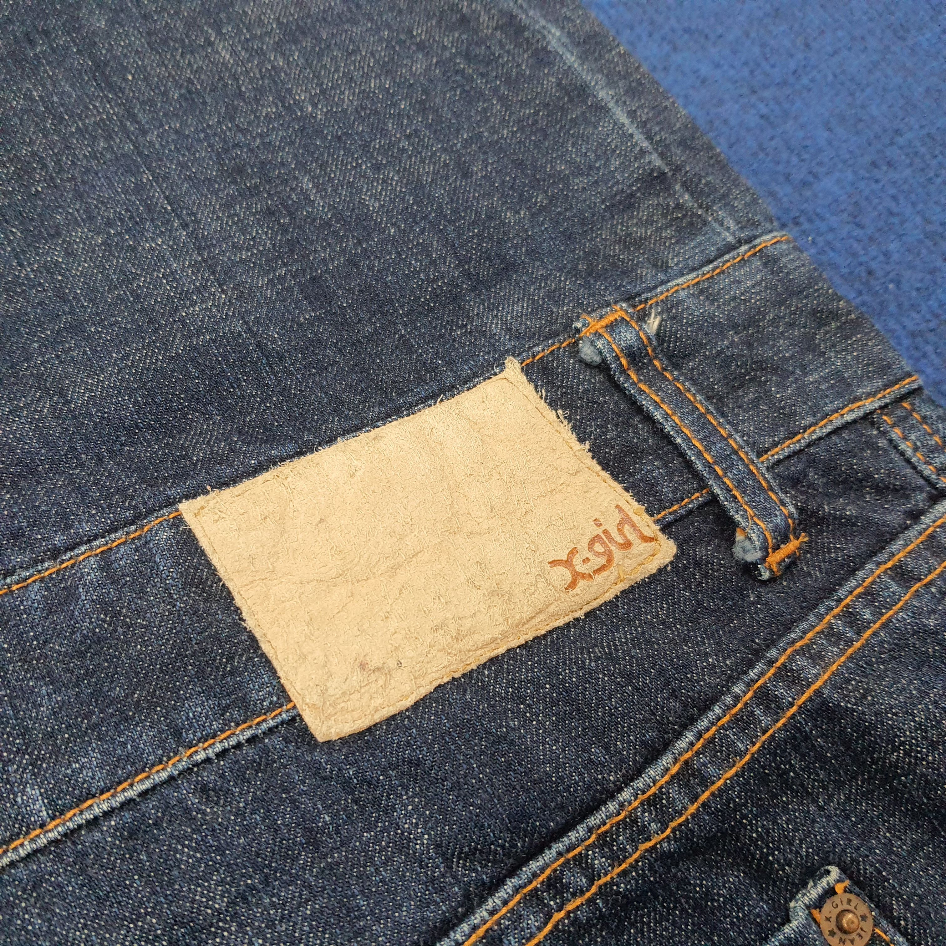 Other Vintage X-Girl Japan Streetwear Denim Jumpsuit C235N20 Size 36" / US 14 / IT 50 - 6 Thumbnail