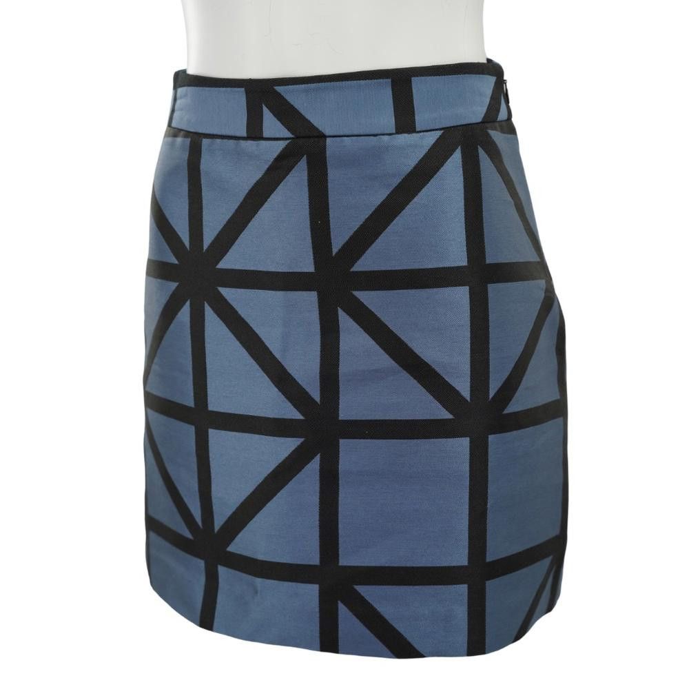 Woolrich Woolen Mills Milly Geometric Mini Skirt Size 2 Size 26" / US 2 / IT 38 - 3 Thumbnail
