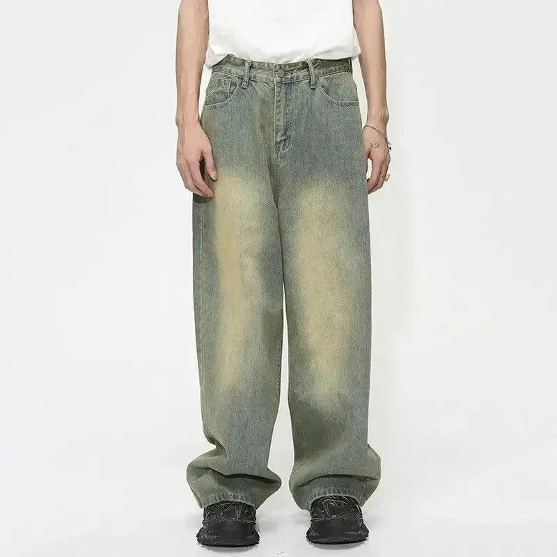 Japanese Brand Vintage Gradient Baggy Jeans Size US 32 / EU 48 - 6 Thumbnail
