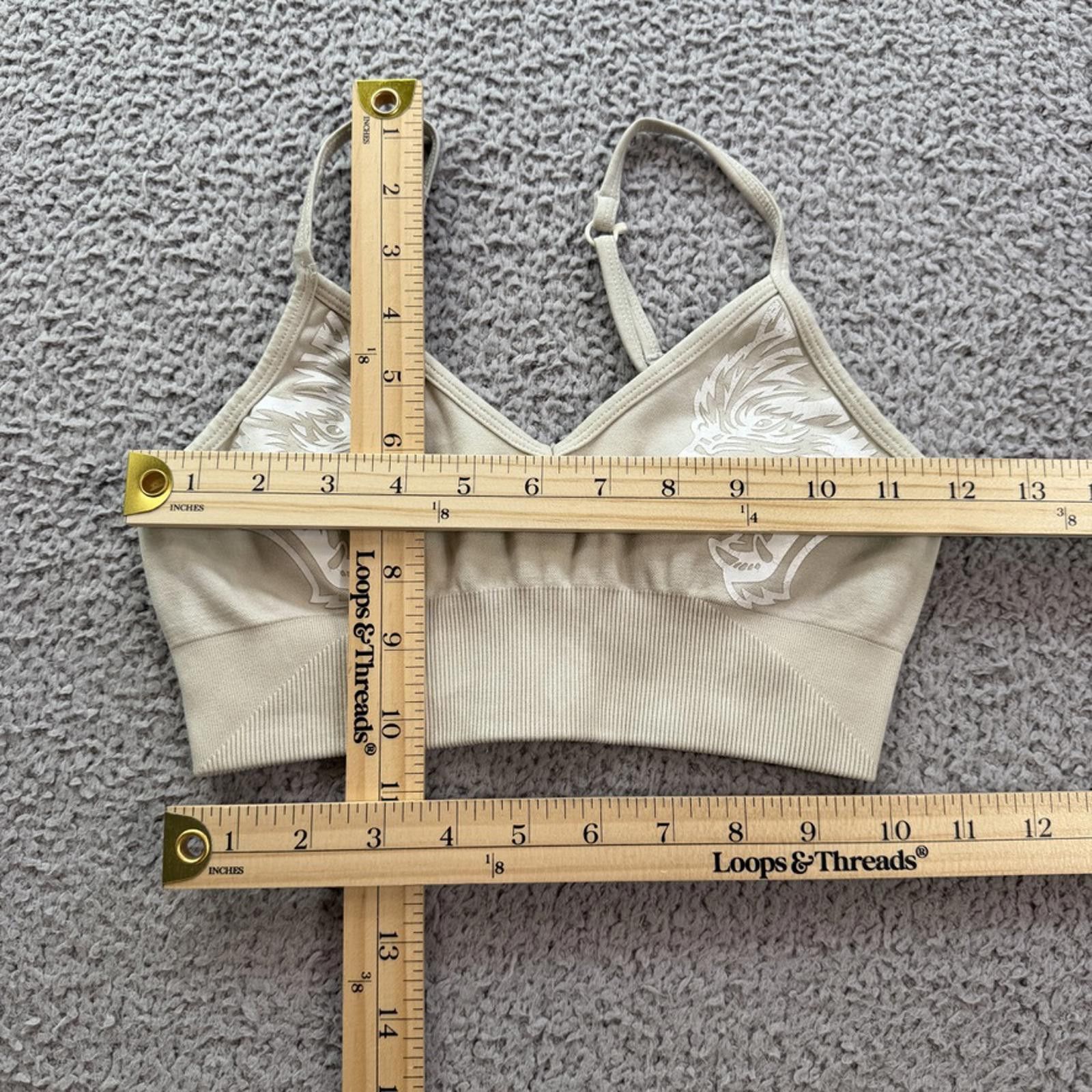 Darc Sport Darc Sport Wolves SHE Seamless Sports Bra Khaki Adjustable Size ONE SIZE - 3 Thumbnail
