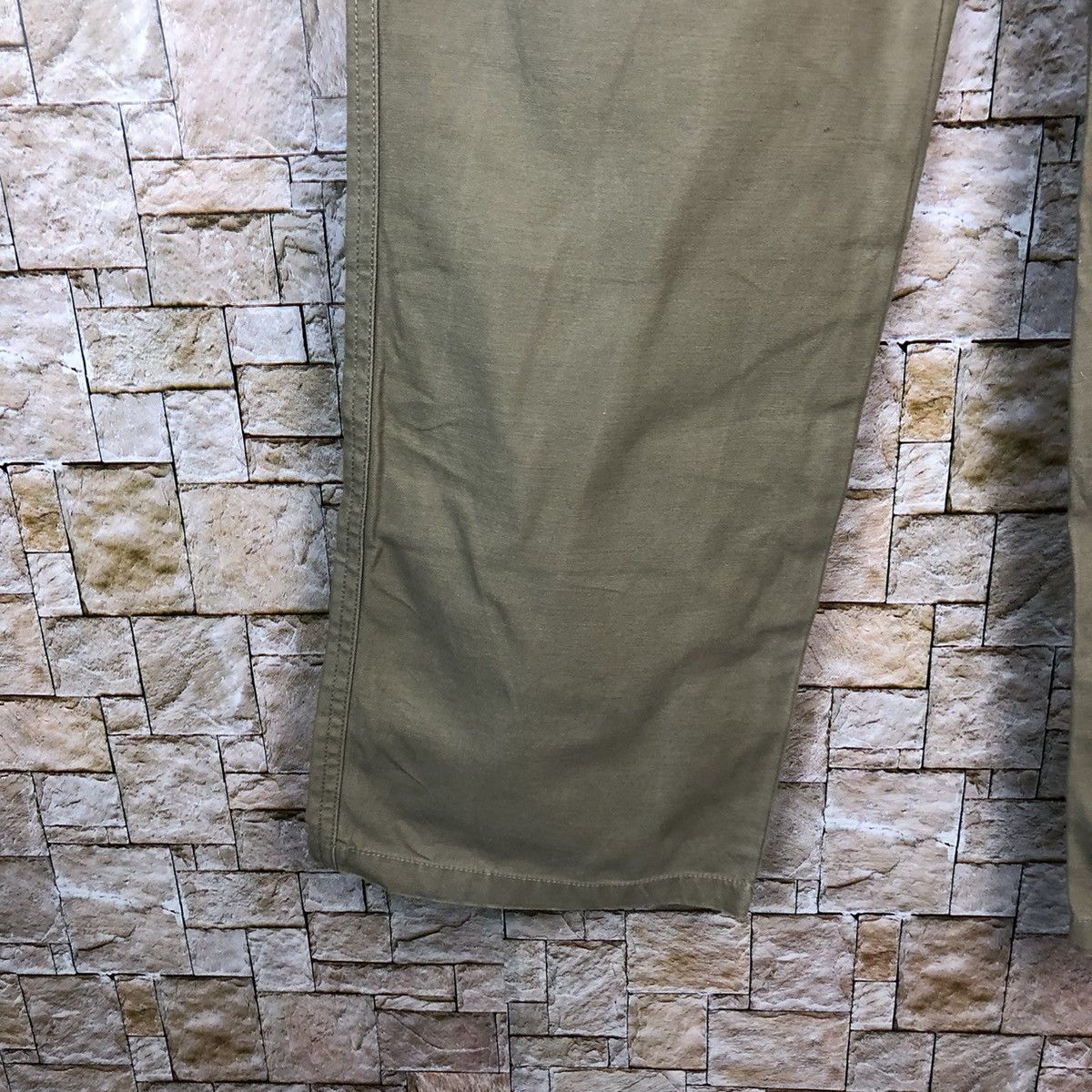 Japanese Brand Fullile Green utility tactical Cargo Multipocket Pants #A648 Size US 34 / EU 50 - 12 Thumbnail