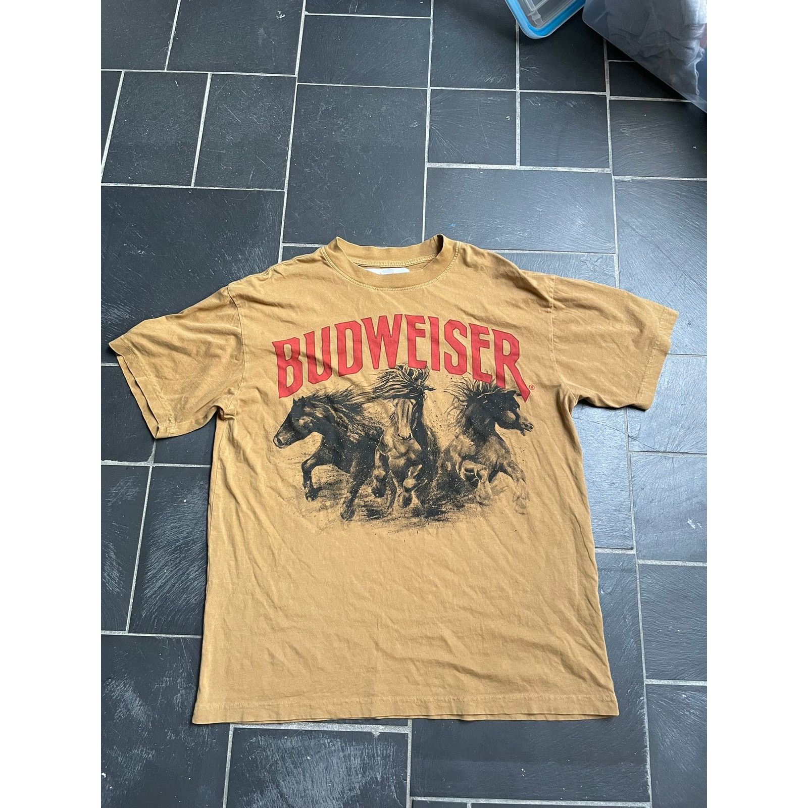 Budweiser Budweiser Horses Mens Tshirt Size M Size US M / EU 48-50 / 2 - 1 Thumbnail