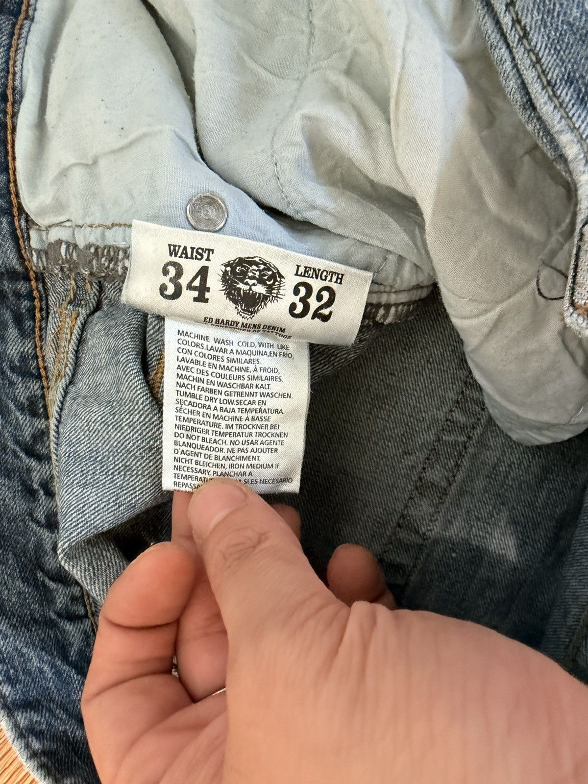 Ed Hardy Ed Hardy Jeans Size US 34 / EU 50 - 8 Thumbnail