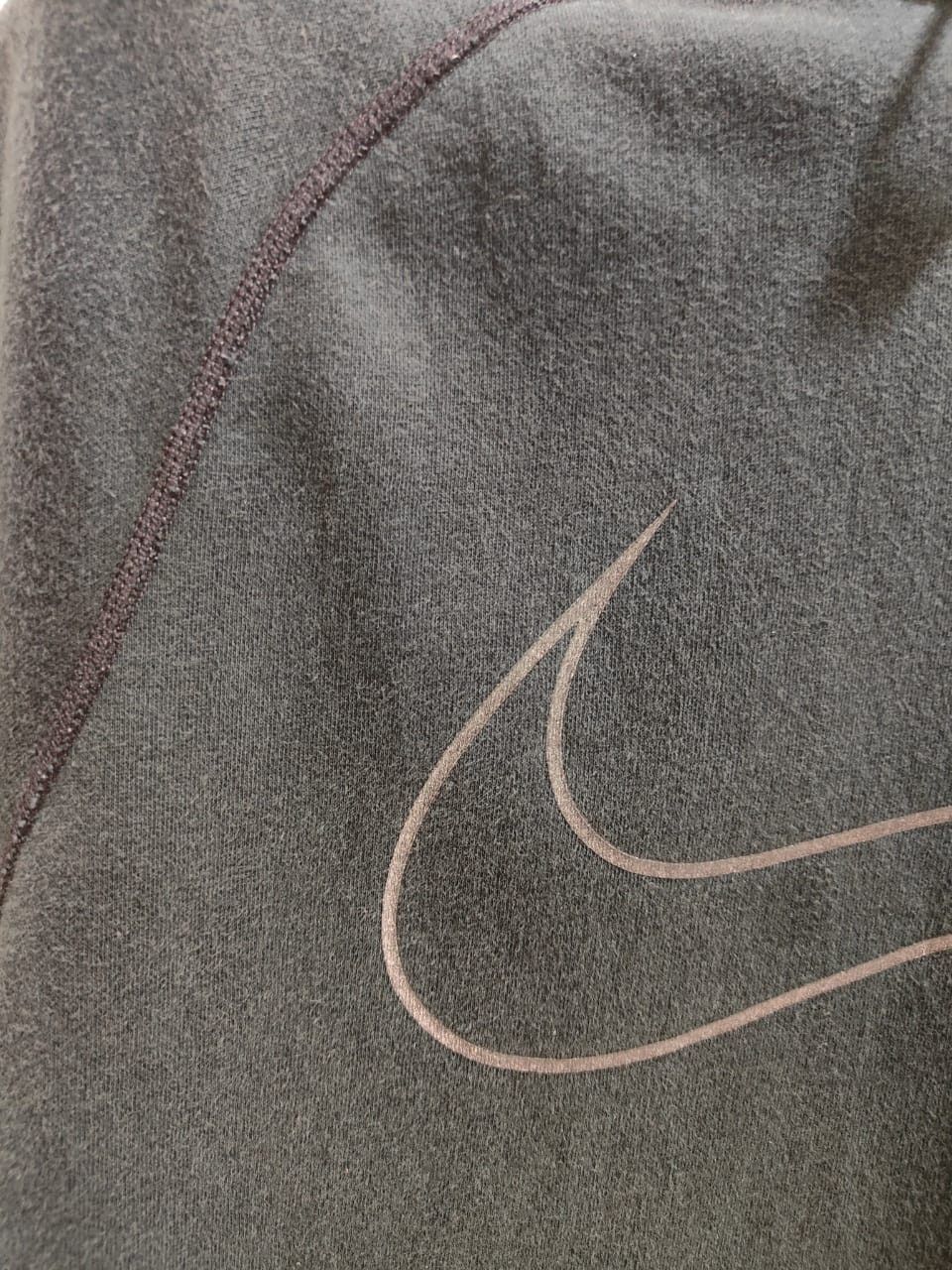 Vintage Nike Dry Fit Running Hoodie Swoosh Big Logo Size US L / EU 52-54 / 3 - 2 Thumbnail