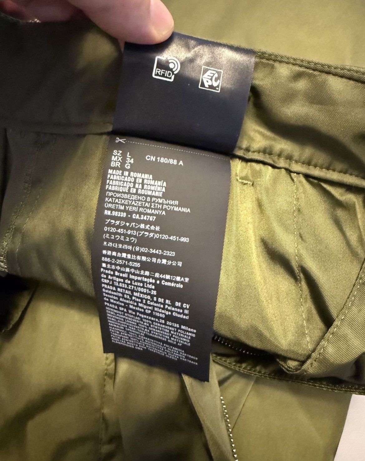 SS'24 Re-Nylon Cargo Pant