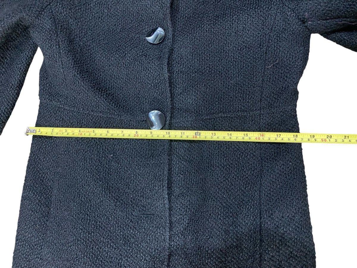 Giorgio Armani Archival Clothing Black EMPORIO ARMANI Button Parka Size S / US 4 / IT 40 - 17 Thumbnail