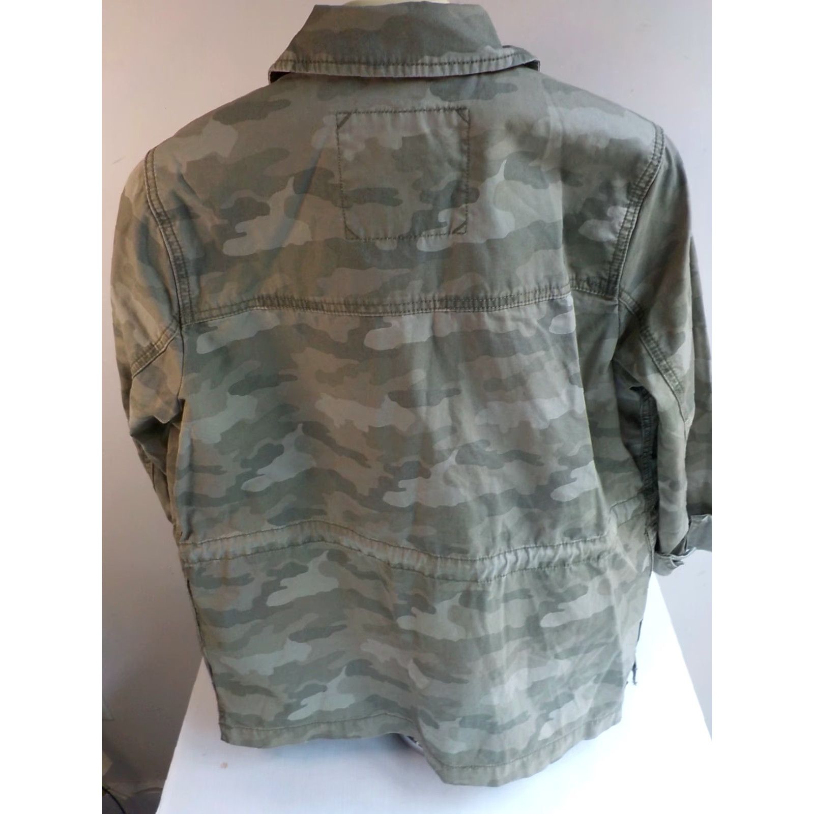 American Eagle Outfitters AMERICAN EAGLE Womens Camo Jacket Drawstring Waist Cotton SZ SMALL Jacket Womens Small Camouflage Army Multicolor 100% Cotton Casual 90s? Size S / US 4 / IT 40 - 5 Thumbnail