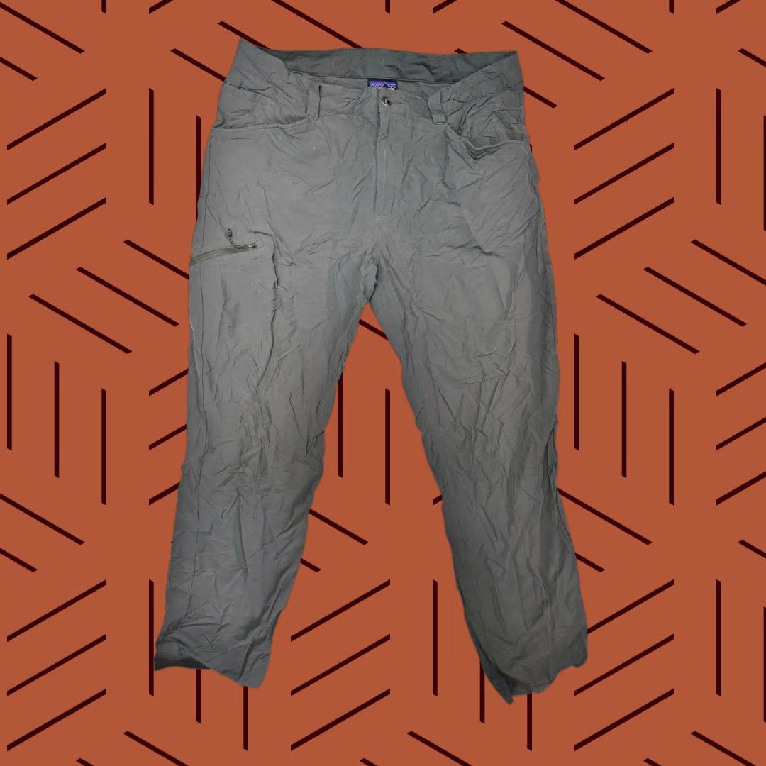 Patagonia Patagonia Mens 38" Quandary Pants Gray Stretch Lightweight Hiking Shirt Size US 38 / EU 54 - 1 Thumbnail