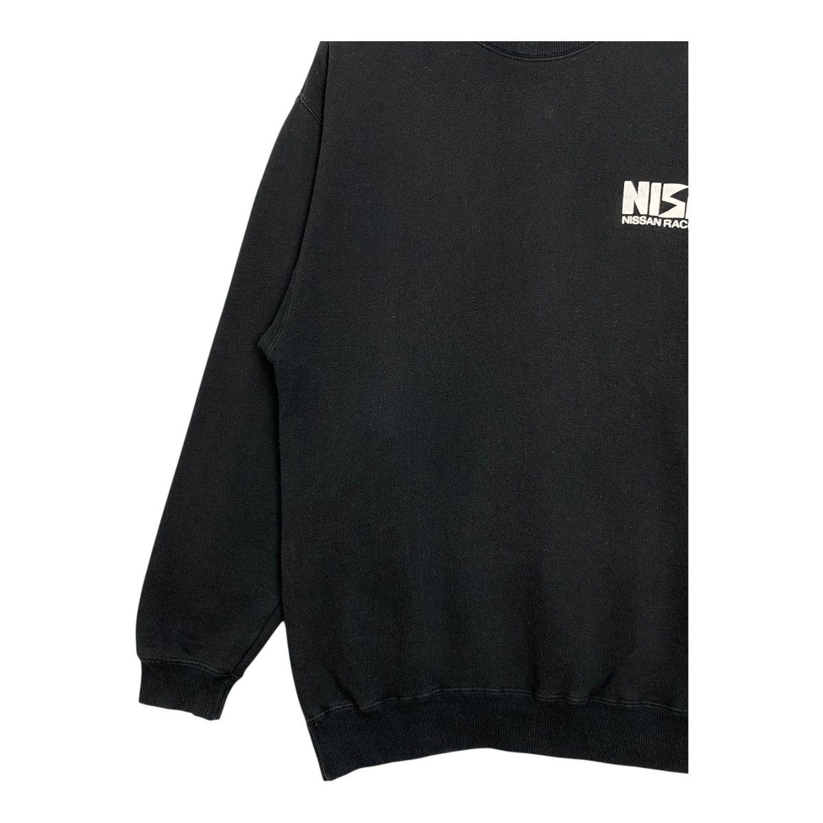 Nissan Vintage Japan Racing Team Nismo Sweatshirt Black Size Large Size US L / EU 52-54 / 3 - 5 Thumbnail