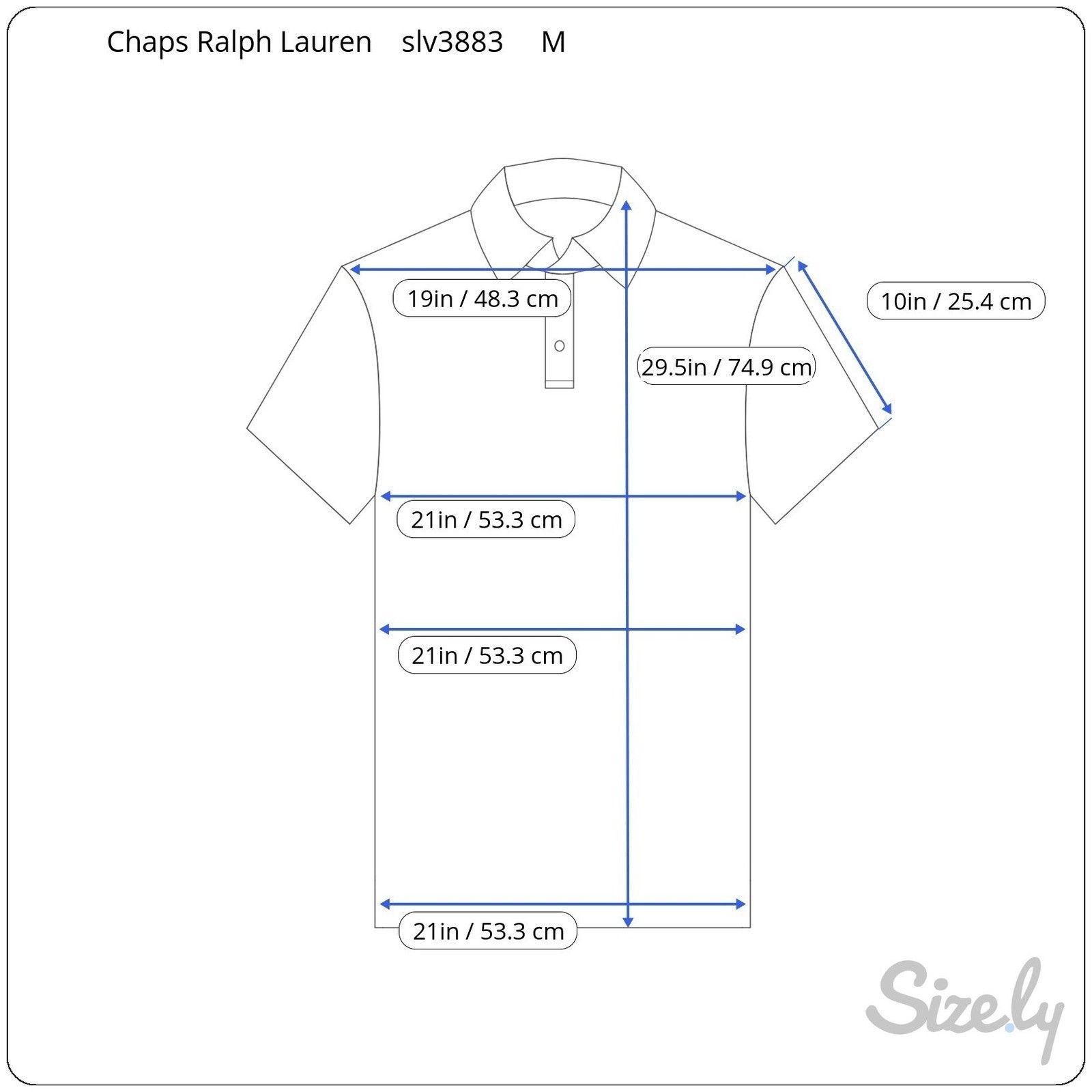 Chaps Chaps Mens Medium Green Short Sleeve Pique Cotton Polo Shirt Size US M / EU 48-50 / 2 - 8 Thumbnail