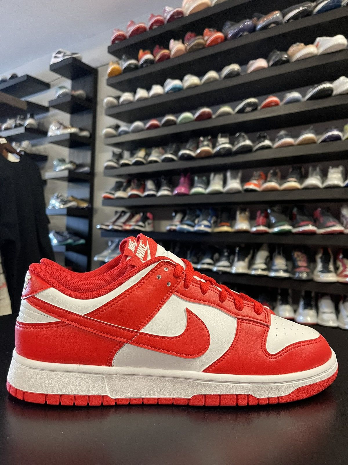 Nike Size 12 - Nike Dunk Low Red St John’s Size US 12 / EU 45 - 3 Thumbnail