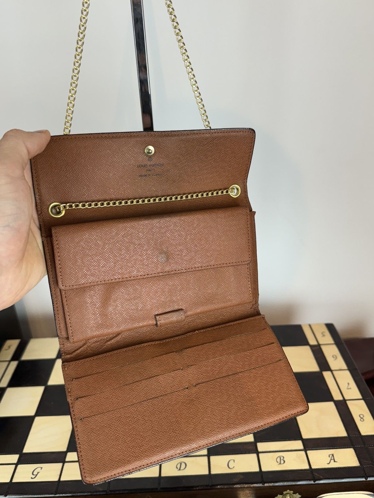 Louis Vuitton Vintage mini leather bag Louis Vuitton LV original item Size ONE SIZE - 5 Thumbnail