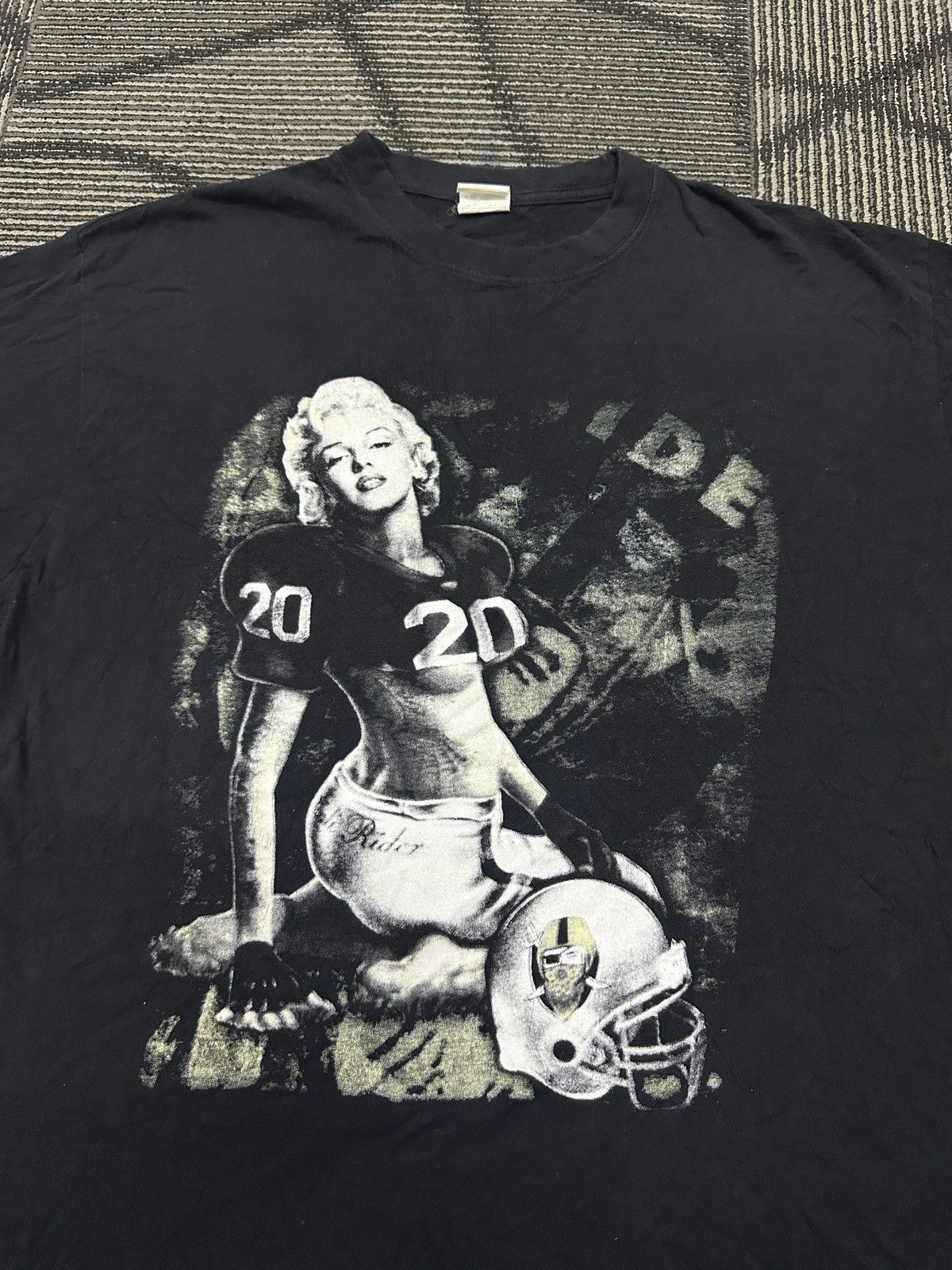 Japanese Brand Rare🔥 Marilyn Monroe Riders Tshirt Size US XL / EU 56 / 4 - 2 Thumbnail
