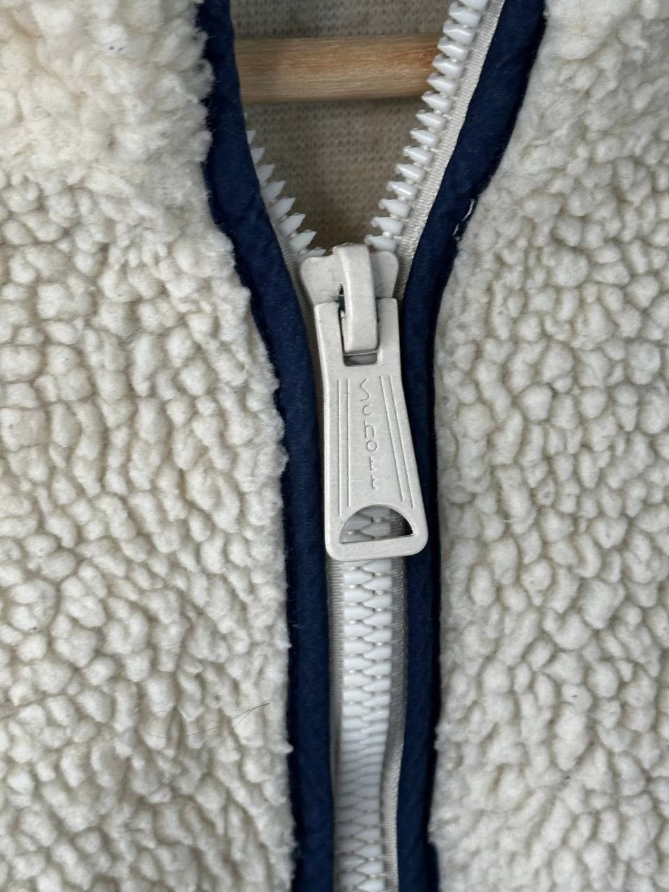 Schott × Vintage Vintage 90s Schott Fleece Sherpa Hoodie Streetwear Size US M / EU 48-50 / 2 - 6 Thumbnail