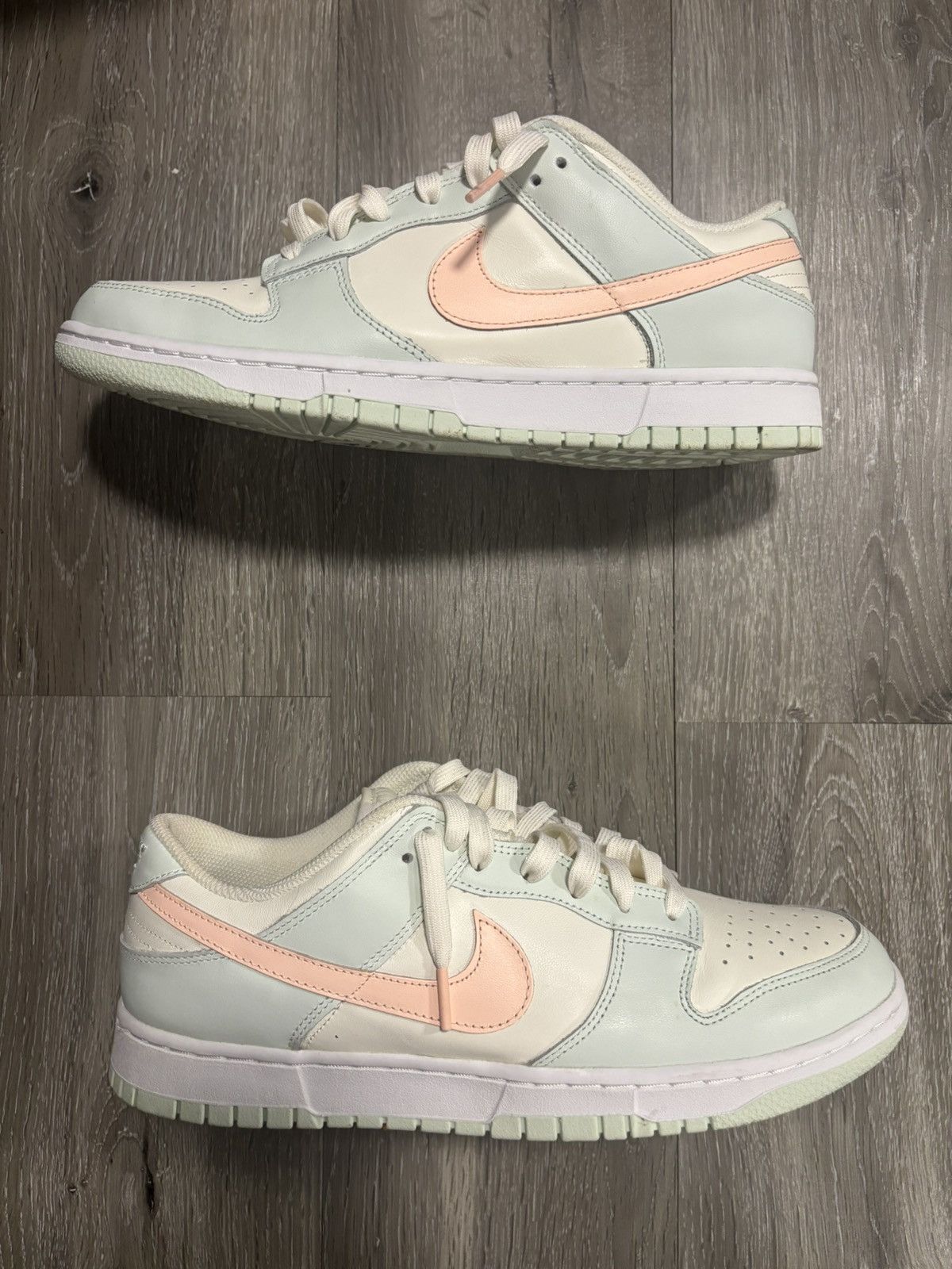 Nike WMNS Nike Dunk Low Barely Green DD1503 104 Size US 10.5 / EU 43-44 - 1 Thumbnail