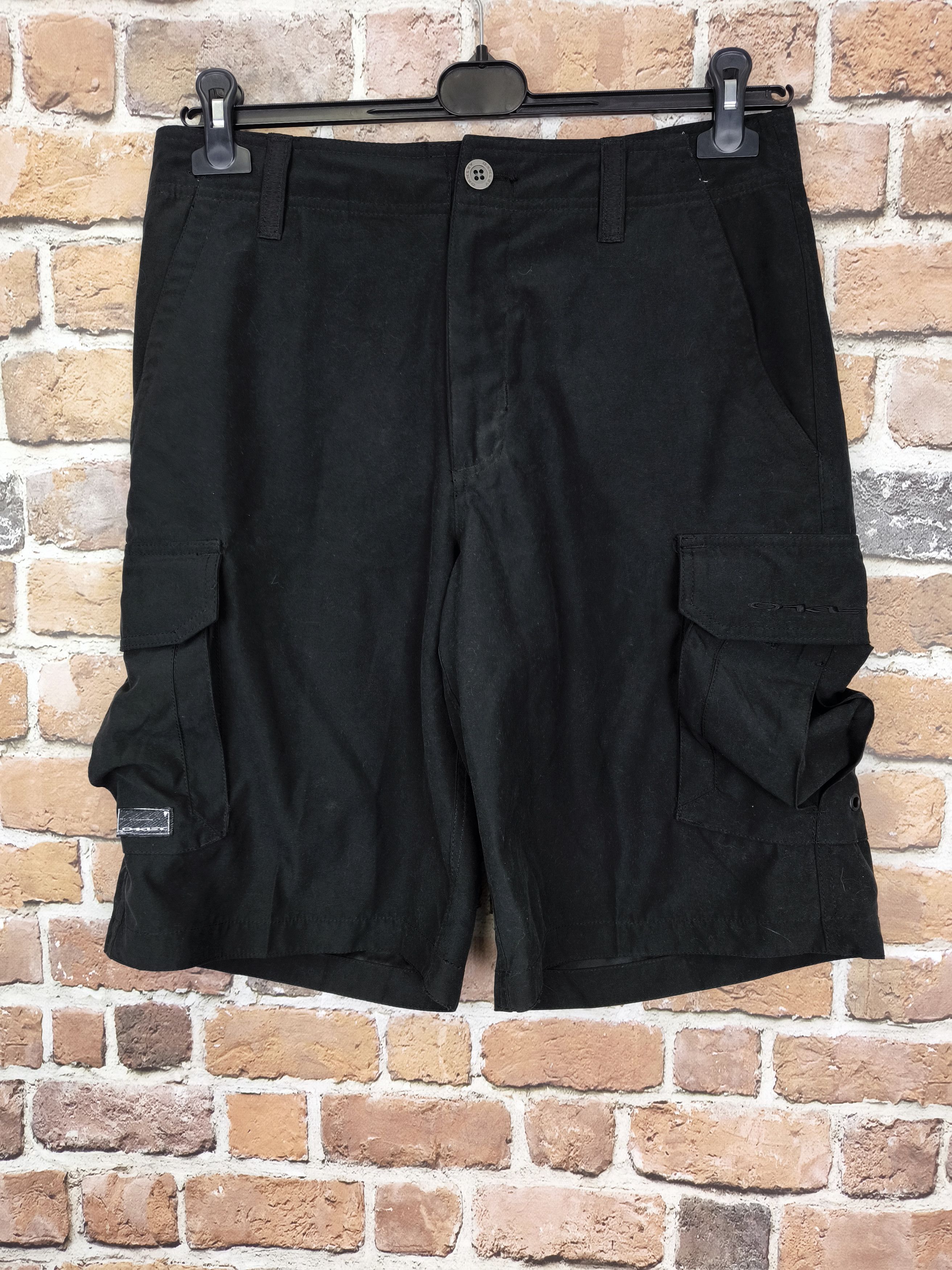 Oakley Oakley Black Cargo Trousers Pants 32 Size US 32 / EU 48 - 1 Thumbnail