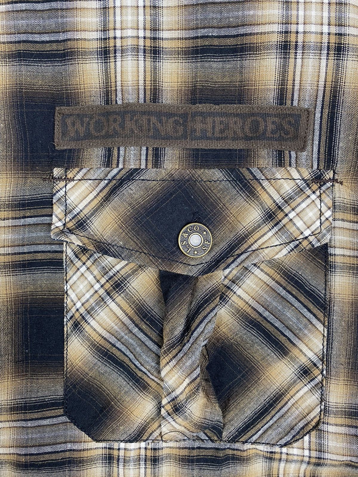 Levi's Levis Checkered Designer Button Up Shirt Size US XL / EU 56 / 4 - 12 Thumbnail