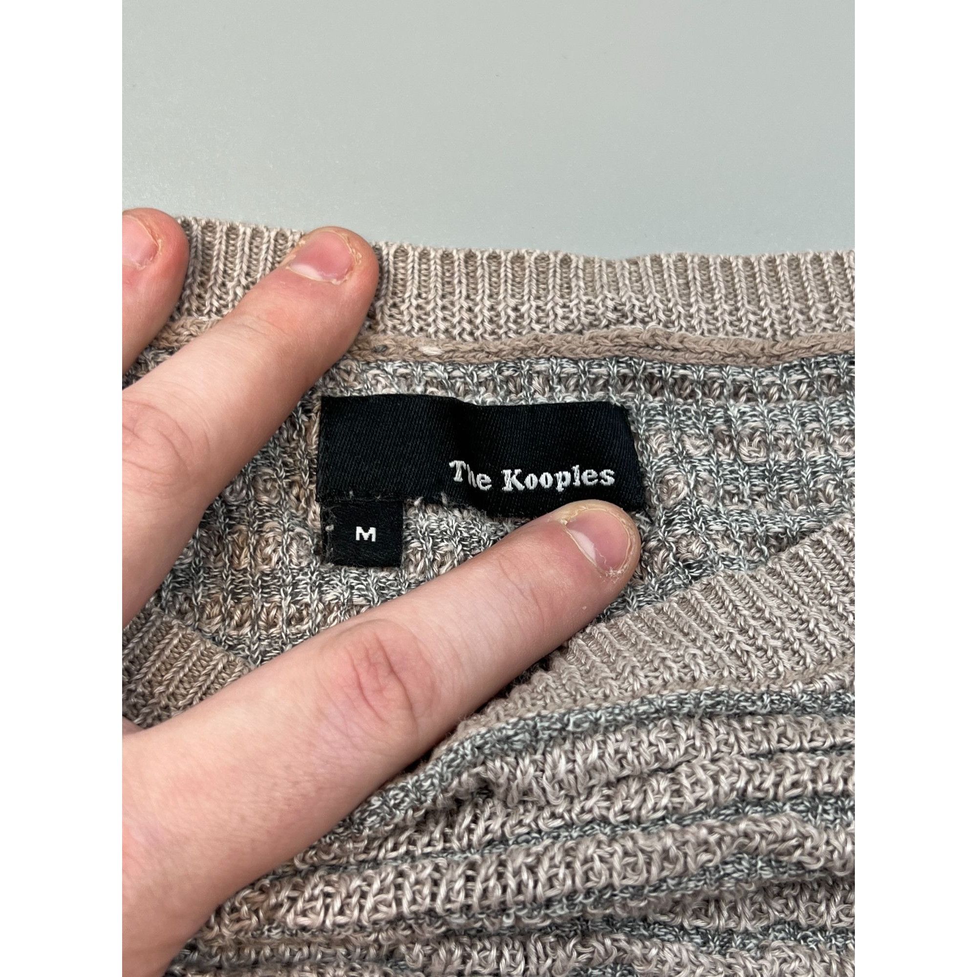 The Kooples The Kooples Linen Cotton Shortened Sweater (Y0672) Size M / US 6-8 / IT 42-44 - 2 Thumbnail