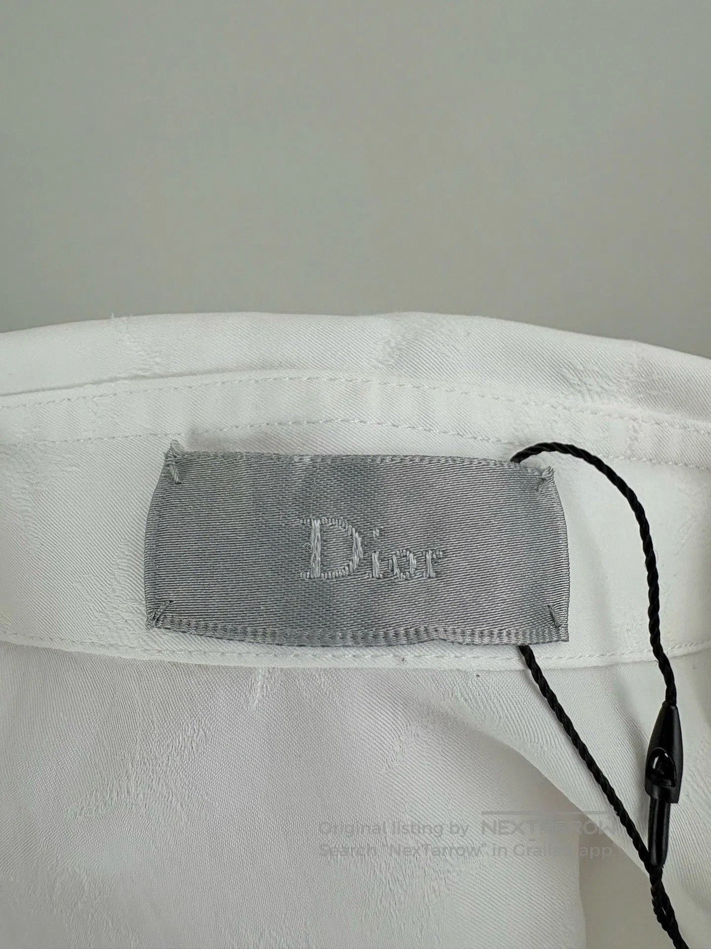 Dior DIOR Bee Logo Long-Sleeve Shirt. Size M / US 6-8 / IT 42-44 - 4 Thumbnail