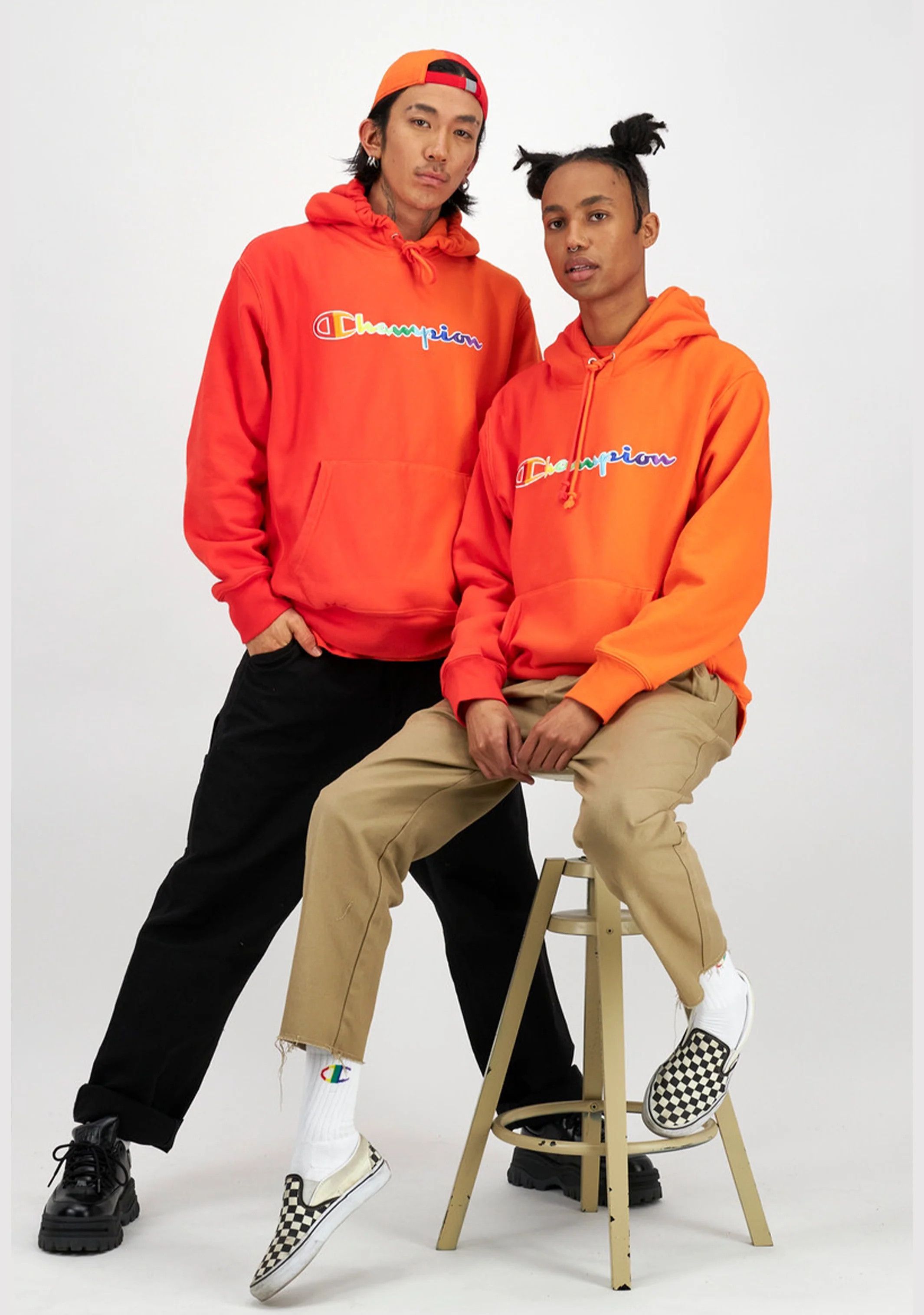 Champion Champion Reverse Weave Pride Hoodie Size US M / EU 48-50 / 2 - 2 Thumbnail