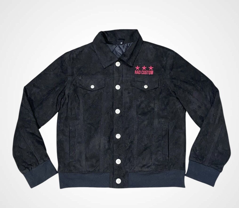 If Six Was Nine × Japanese Brand × Le Grande Bleu (L.G.B.) A13 Rad Custom Punk Gothic Velvet Jacket Size S / US 4 / IT 40 - 3 Thumbnail