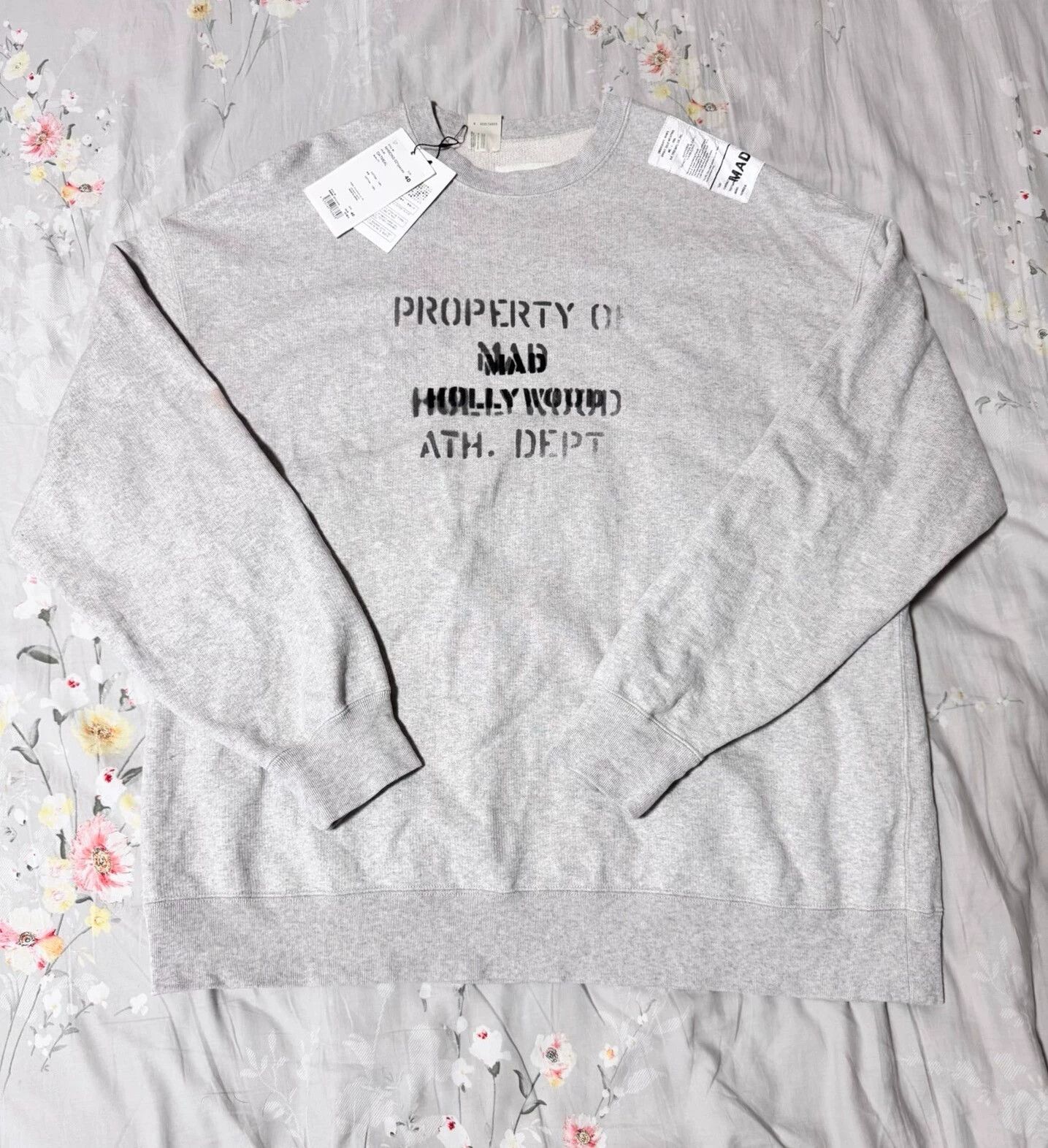Madness madness x n.hoolywood 23aw 10th Tokyo Printed Hood Gray 40 Size US M / EU 48-50 / 2 - 1 Thumbnail