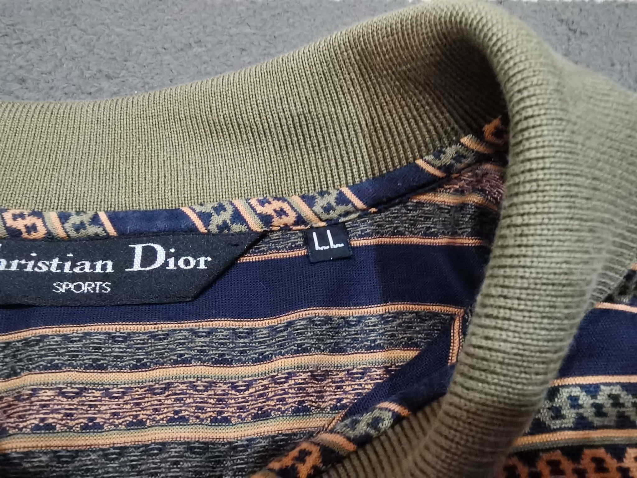 Christian Dior Monsieur Christian DIOR sport vintage Polo men L 1596 Size US L / EU 52-54 / 3 - 9 Thumbnail