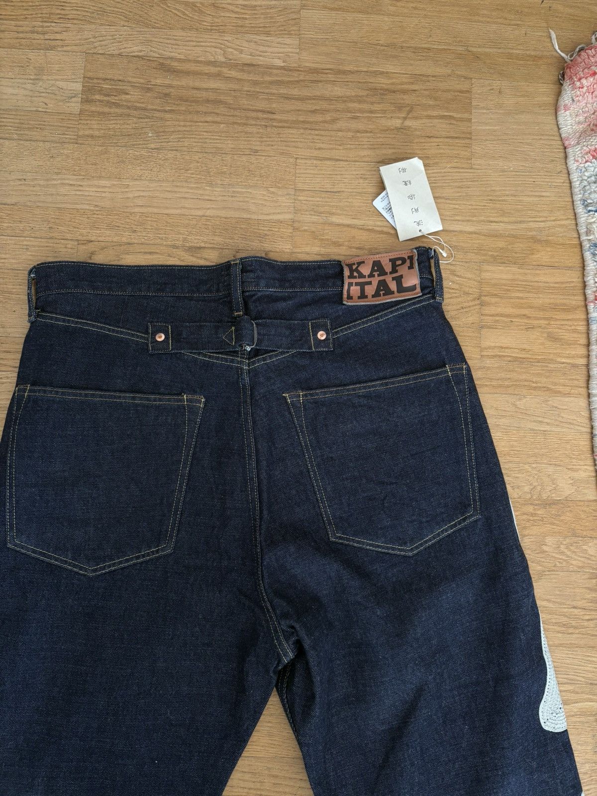 Kapital Kapital 12.5oz mexican tuxedo bone denim Size US 36 / EU 52 - 8 Thumbnail