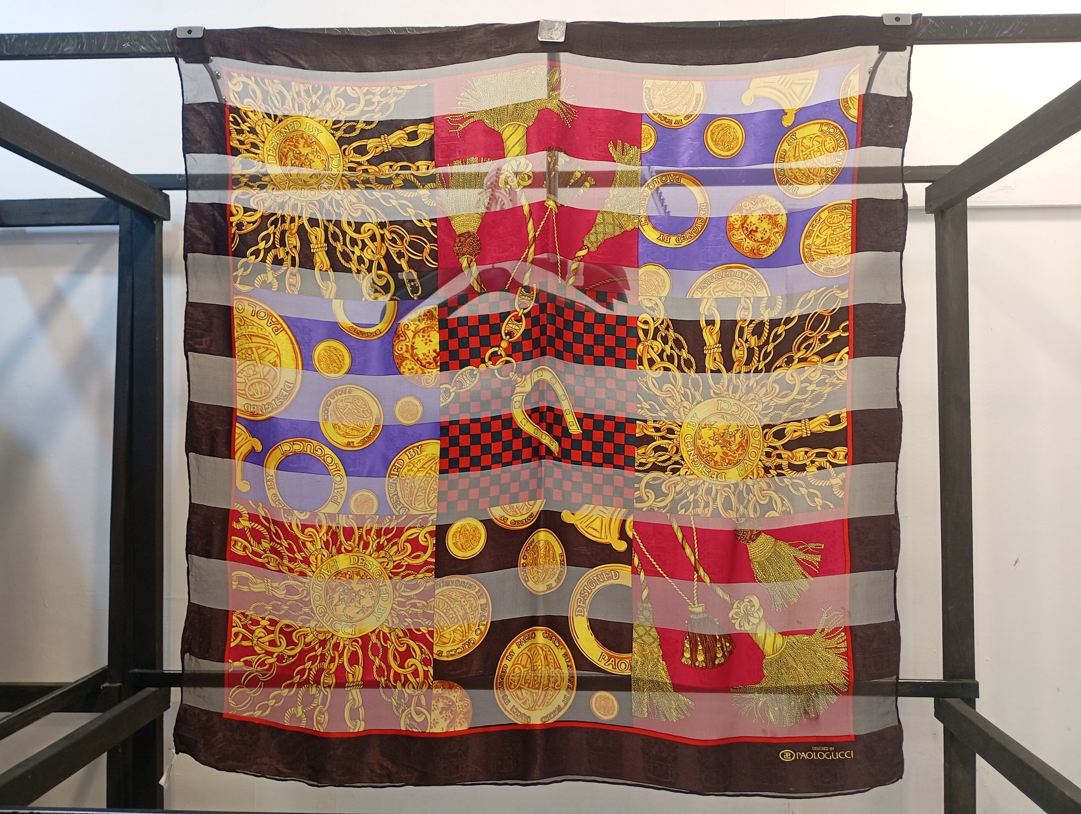 Paolo Gucci Paolo Gucci scarves scarf shawl Size ONE SIZE - 1 Thumbnail