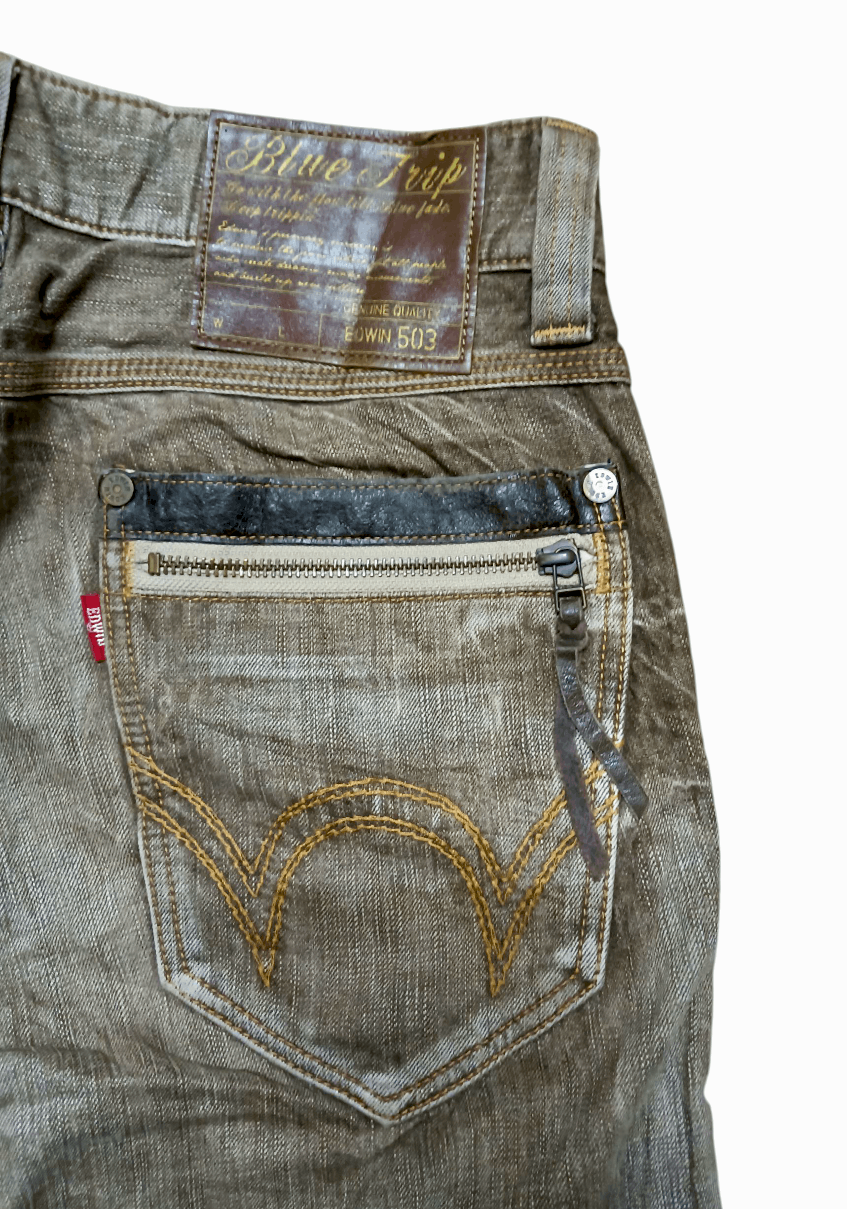 Edwin EDWIN BLUE TRIP JEANS DISTRESSED Size US 32 / EU 48 - 8 Thumbnail