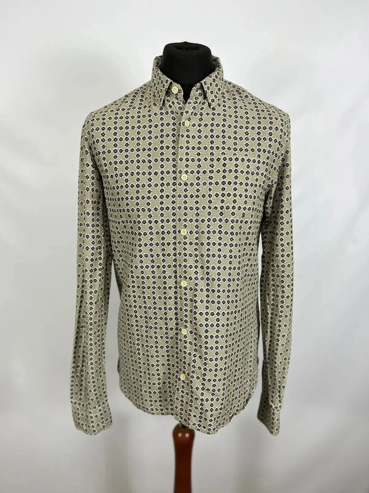 Allsaints × Japanese Brand All Saints Grid LS shirt Size US M / EU 48-50 / 2 - 1 Thumbnail