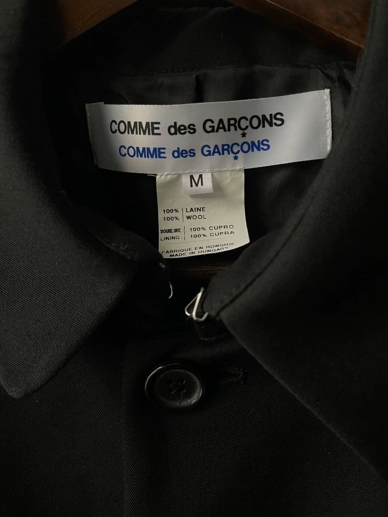 Comme des Garcons Comme des Garçons Black wool pleated long-sleeved jacket Size M / US 6-8 / IT 42-44 - 5 Thumbnail