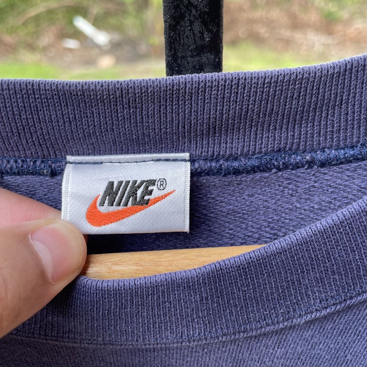 Nike 🔥Vintage 90s Nike Pinwheel Big Logo Crewneck Sweatshirts Size US M / EU 48-50 / 2 - 11 Thumbnail