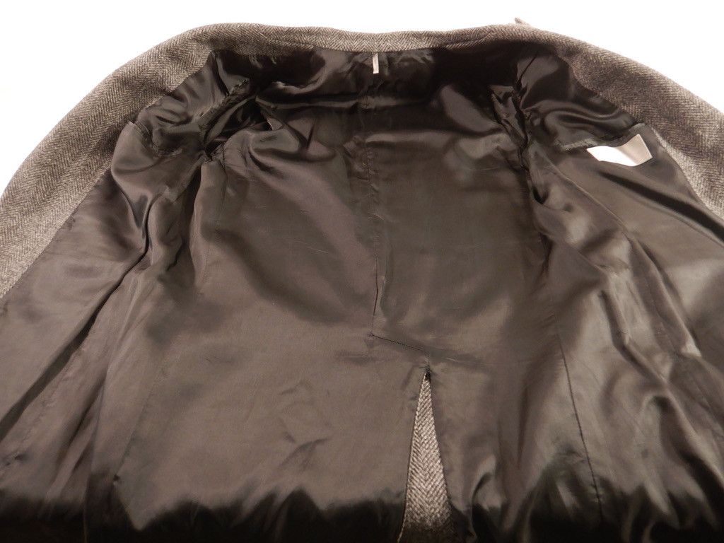 Hedi Slimane Dior Homme Hedi Slimane 2003FW Single Breasted Tweed Coat Size US L / EU 52-54 / 3 - 9 Thumbnail
