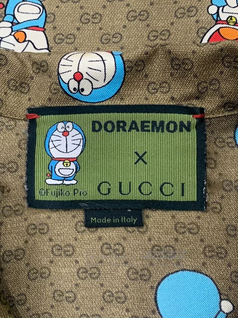 Gucci Gucci Doraemon co-branded silk shirt Size US S / EU 44-46 / 1 - 7 Thumbnail