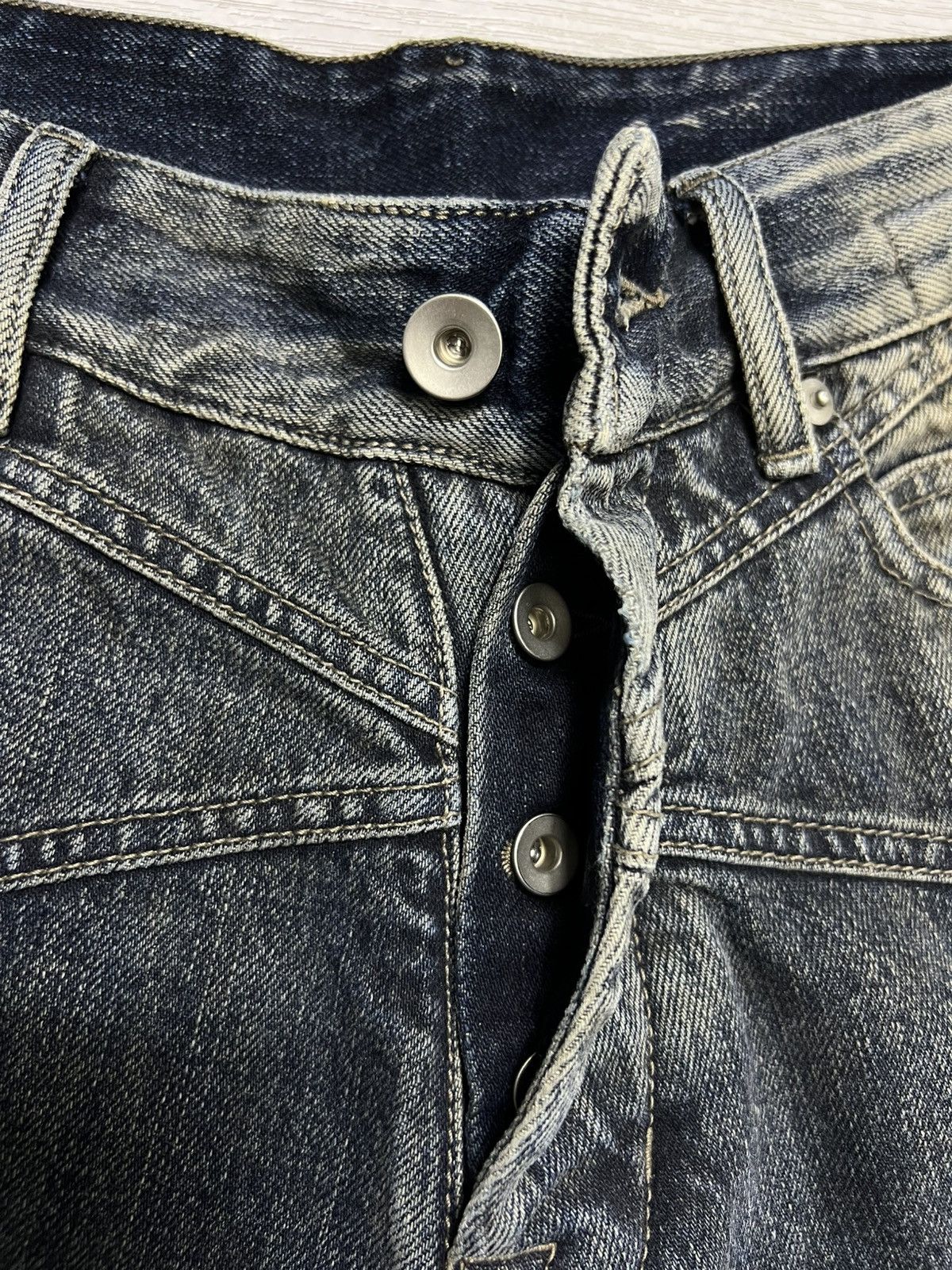 Rick Owens Rick Owens Drkshdw - Degrade Trucker Cut Offs Size US 30 / EU 46 - 8 Thumbnail