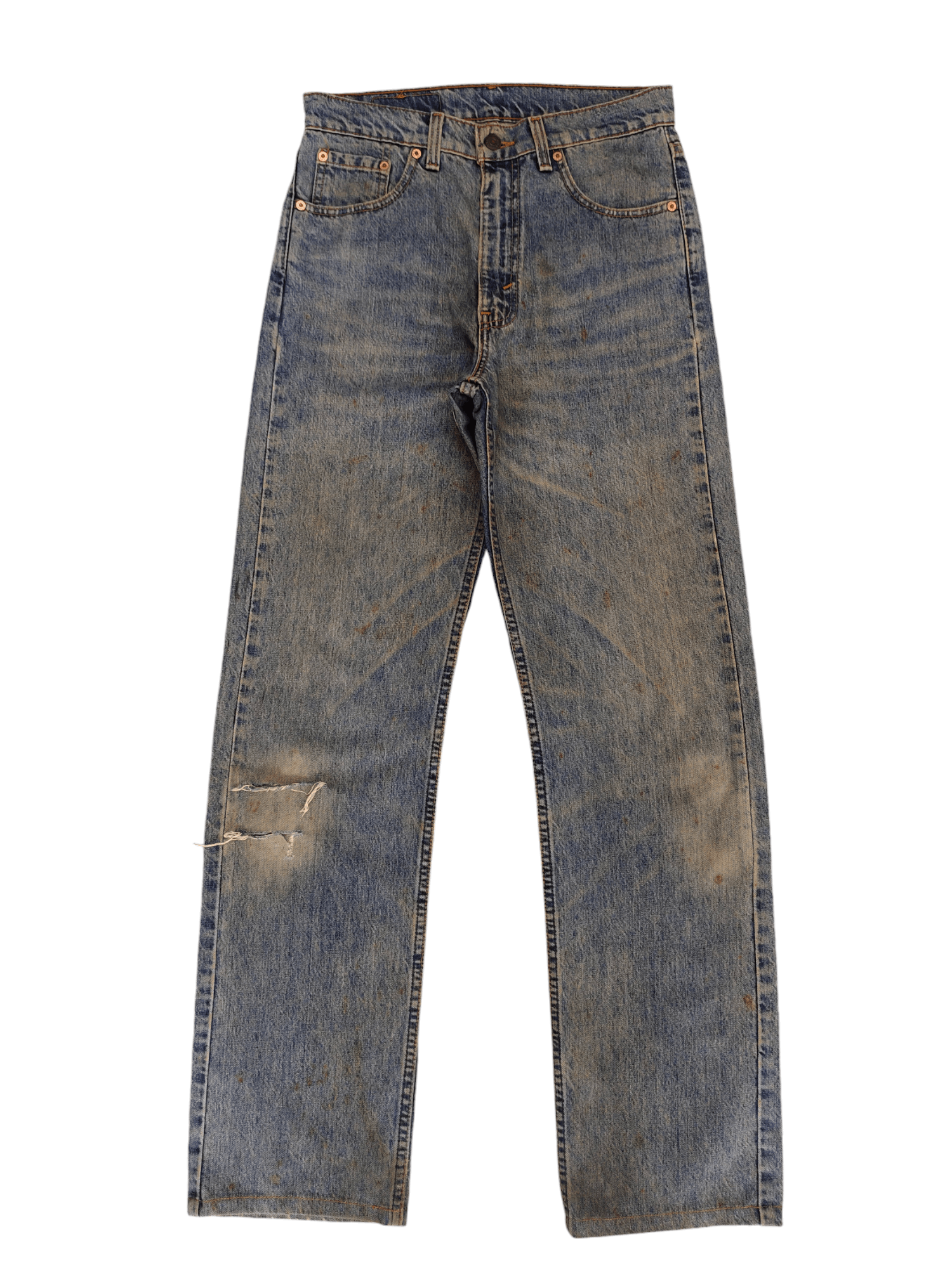 Levi's Vintage Levis 501 Clawmark Distress Faded Rusty Denim Jeans Size US 30 / EU 46 - 1 Thumbnail